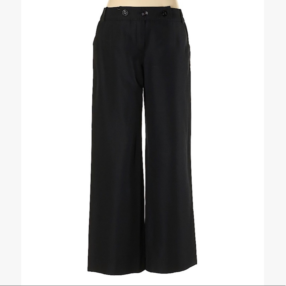 Valentino Wide Leg Black Trousers